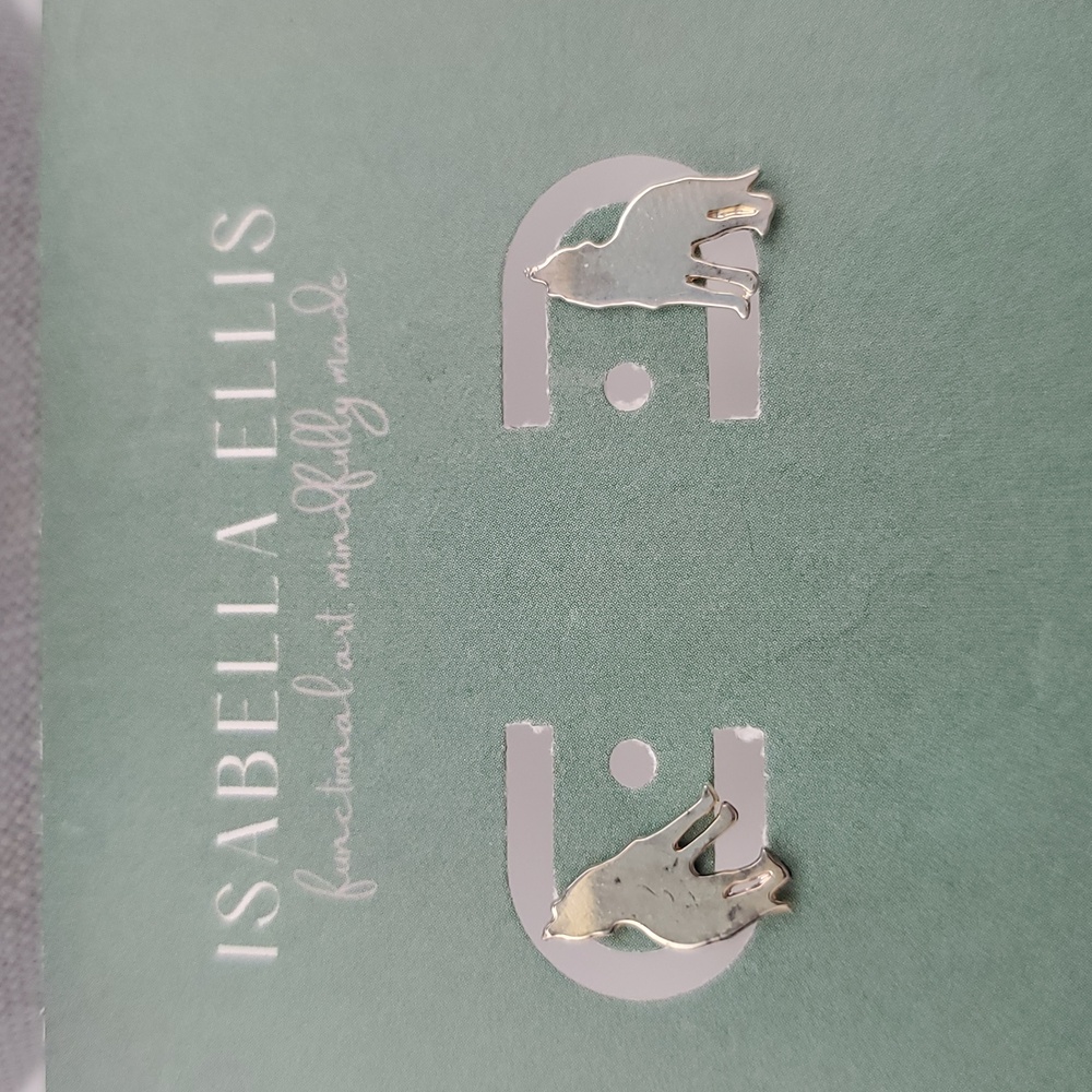 Wolf Earrings 🐺